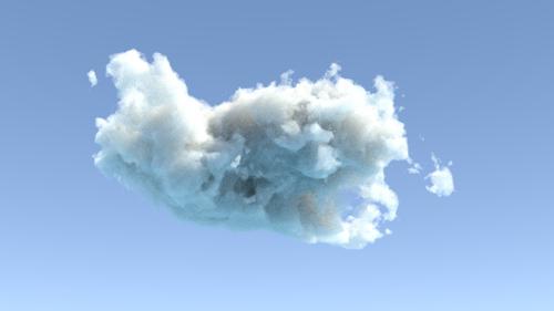 Procedural cycles Clouds shader. preview image